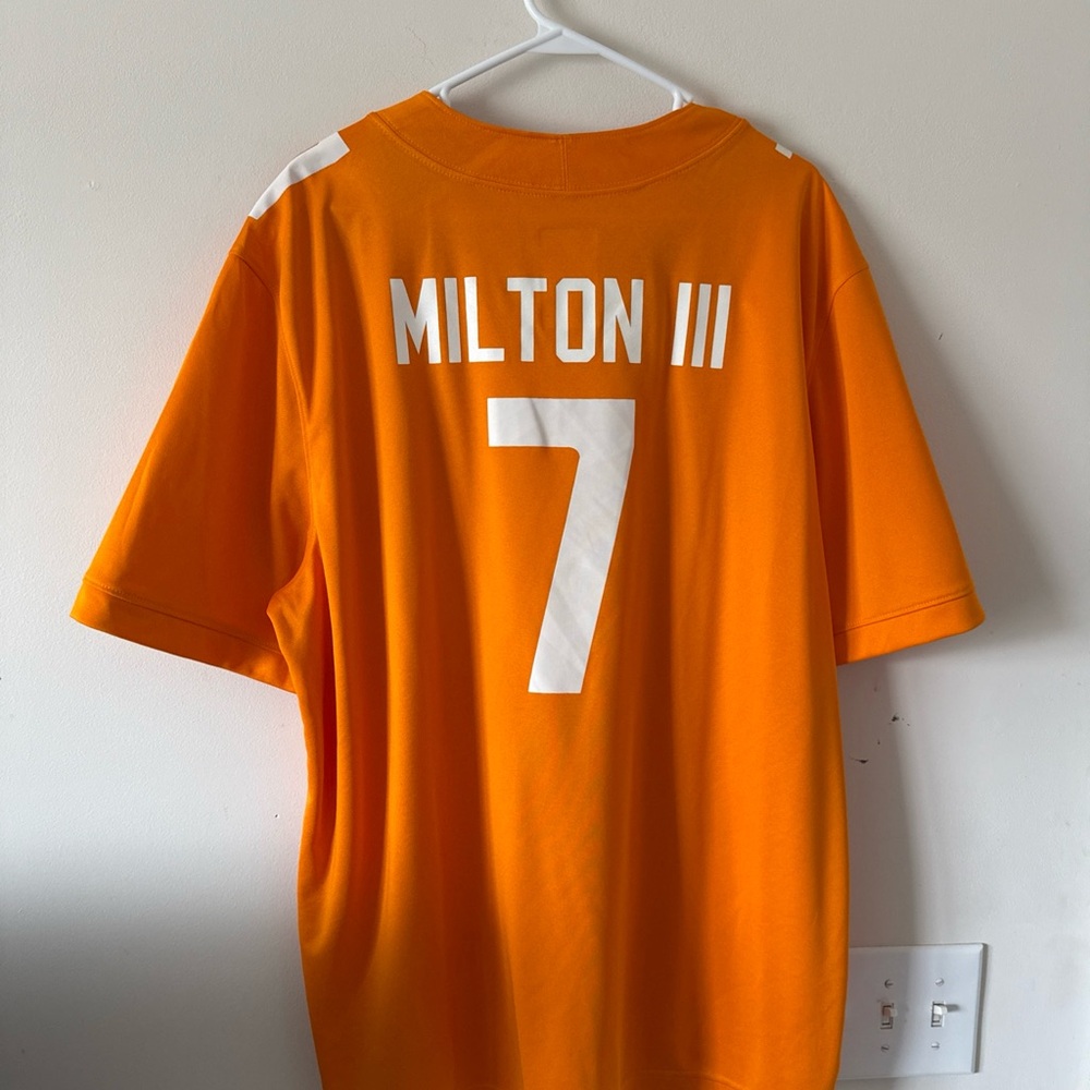 Men’s Nike Joe Milton III #7 Tennessee Volunteers Jersey Sz XL - Orange RARE - Picture 6 of 6